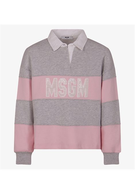 Felpa con stampa MSGM KIDS | S6MSJGSW027MS076